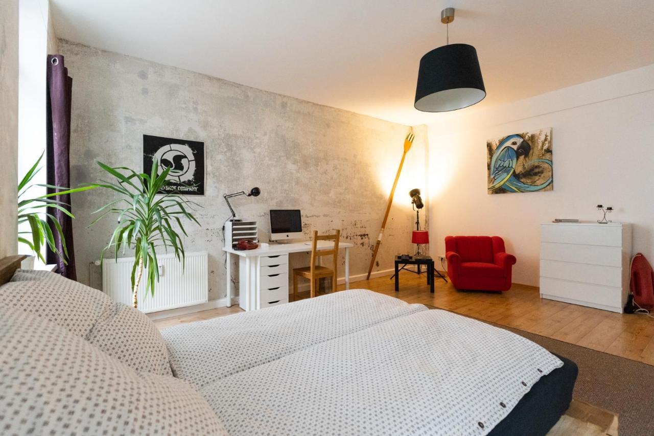 Altbau-Studio 230m² mit Wintergarten bis 10 Pers. Erfurt Exterior foto