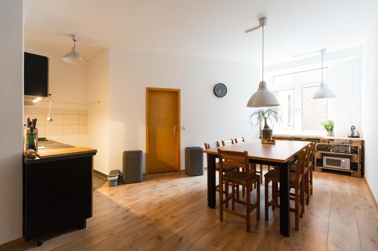 Altbau-Studio 230m² mit Wintergarten bis 10 Pers. Erfurt Exterior foto