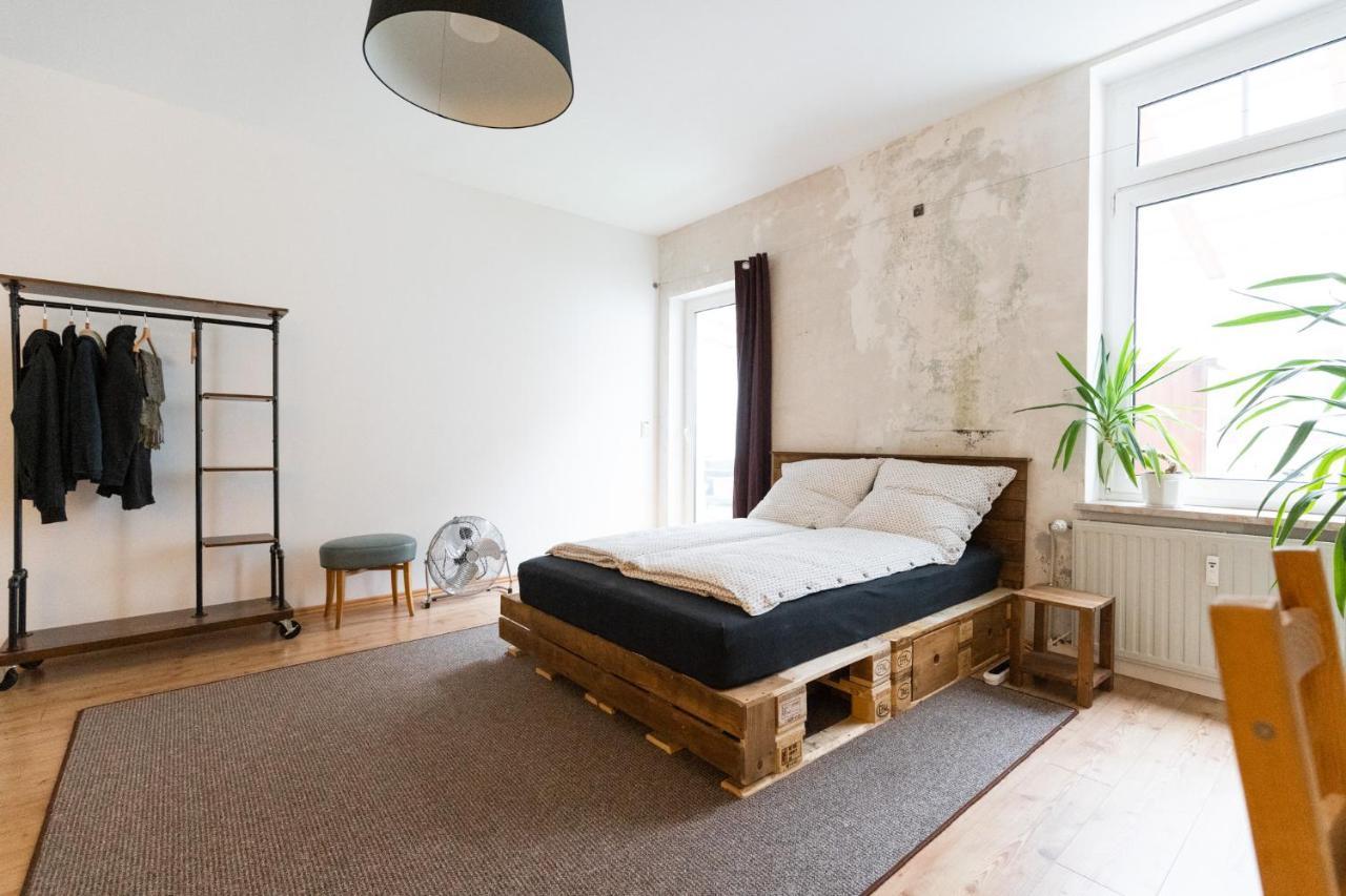 Altbau-Studio 230m² mit Wintergarten bis 10 Pers. Erfurt Exterior foto